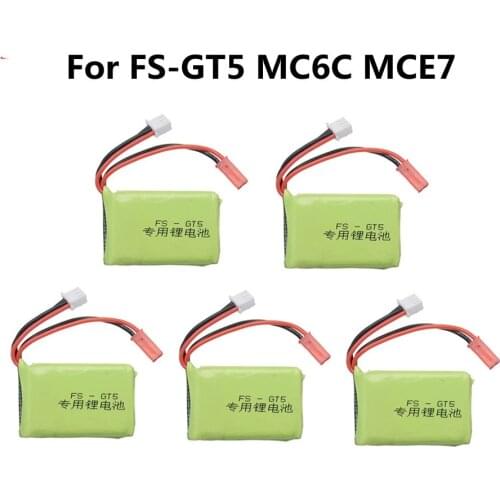 7.4V 1500mAh lipo Battery for Flysky FS-GT5 Transmitter RC Models Toys accessories 2s 7.4v Rechargeable Battery for MC6C MCE7