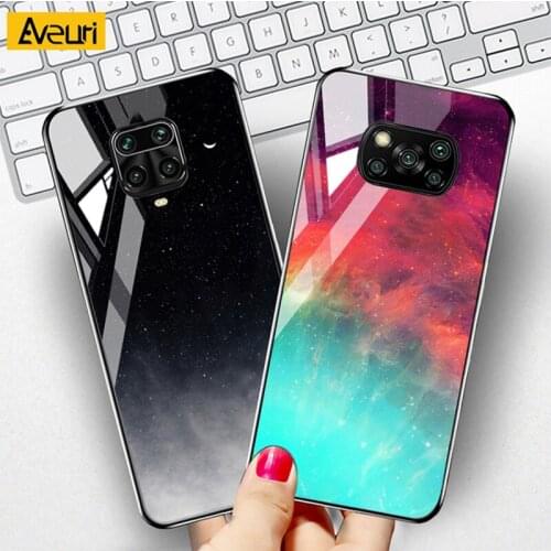 Tempered Glass Phone Case For Xiaomi Mi 9T 10T Pro Note 10 Lite POCO M3 X3 NFC Redmi Note 9s 5 6 7 8 9 Pro 8T 8A 9C Cover Case