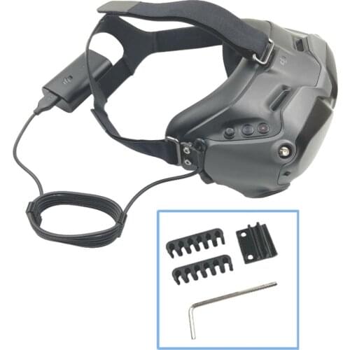 Data Power Cord Cable Organizers With Power Cord Retainer Holder Data Cable Organizers For DJI FPV Goggles V2 Drone Dropshipping