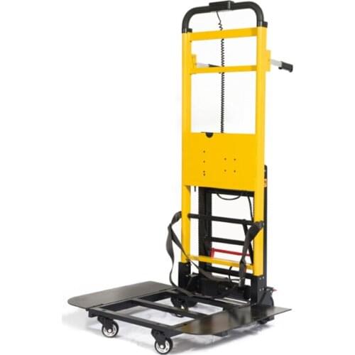 Electric stair climber DW-11B lithium battery handling trolley 120W factory building material handling trolley crawler design