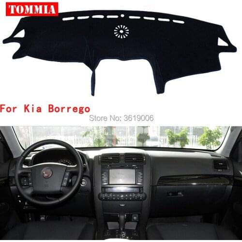TOMMIA Interior Dashboard Cover Light Avoid Pad Photophobism Mat Sticker For Kia Borrego