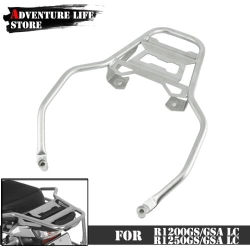 Motorcycle Rear Luggage Top Case Rack Saddlebag Bracket Stainless Steel For BMW R1200GS LC ADV R 1200 GS R1250GS Adventure