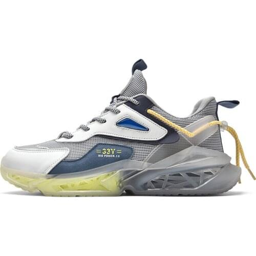 Tennis Shoes Men Sneakers Fashion Quality Rubber Sole Outdoor Sports Shoes Male Trainers Breathable Weaving Mesh Jogging Shoes