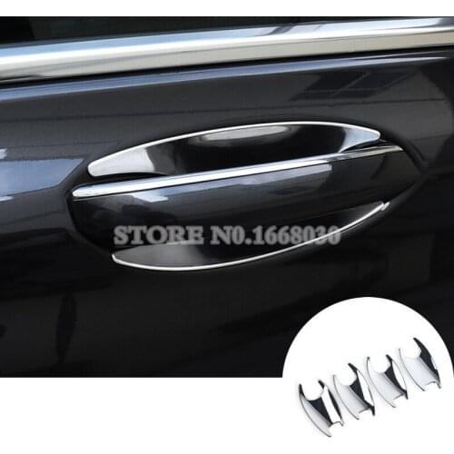 ABS Side Door Handle Bowl Trim Cover 4pcs For BMW 7 Series G11 G12 2016-2020 Car accesories interior Car decoration