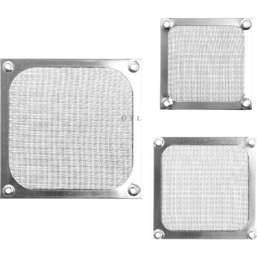 80/90/120mm Size Metal Dustproof Mesh Dust Filter Net Guard For PC Computer Machine Box Cooling Fan