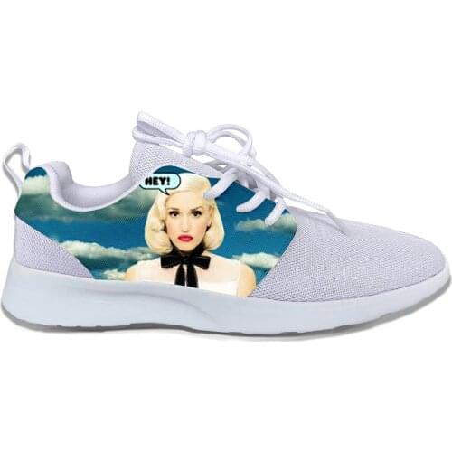 2019 Hot Cool Fashion Pop Funny New Summer High Quality Sneakers Handiness Casual Shoes 3D Printed For Men Women Gwen Stefani