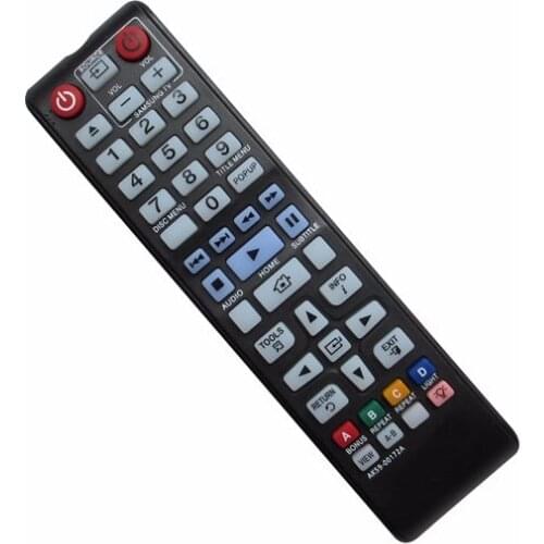 Remote Control For Samsung BD-D5300/ZC BD-D5300/ZD BD-D5300/ZF BD-D5300/ZK BD-D5300/ZS BD-D5300/ZX Blu-ray Disc DVD Player