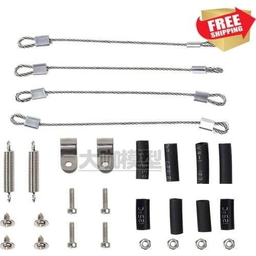 RC radio control Parts 1/10 Lasso Steel rope trax Axial SCX10 D90 D110 TRX-4 defender option parts