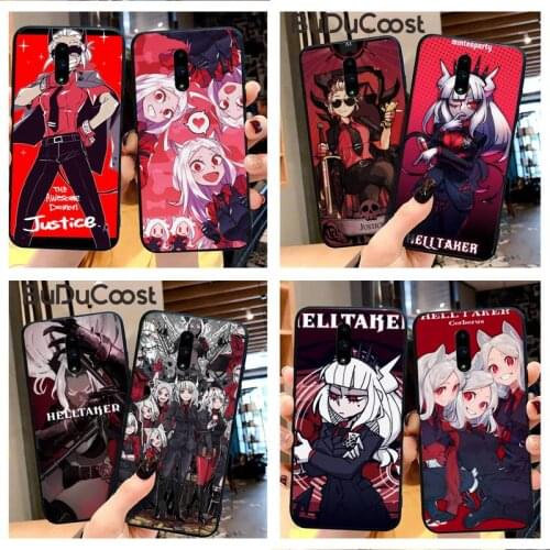 Riccu Cute cartoon helltaker Phone Case For Redmi Note 8 8A 7 6 6A 5 5A 4 4X 4A Go Pro Plus Prime