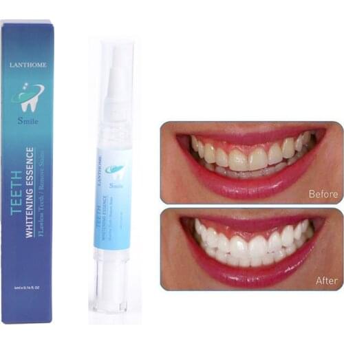 4ML Teeth Whitening Pen White Instant Teeth Remove Stains Clean Teeth Whitening Gel Tooth Cleaning Pen Brush