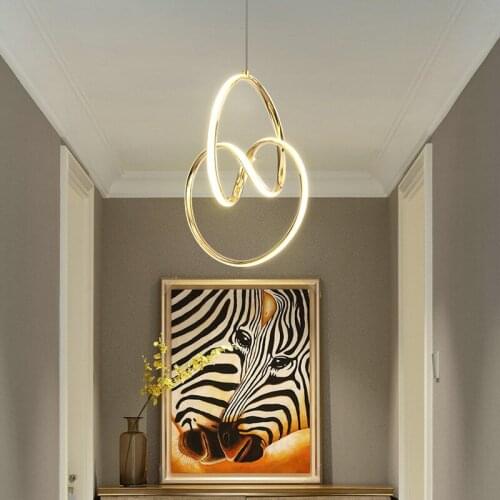 Modern minimalist creative home restaurant light personality living room art design personality led lamp Pendant Lights LB32507