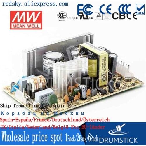 Patriotic MEAN WELL PD-65A meanwell PD-65 61.1W Dual Output Switching Power Supply