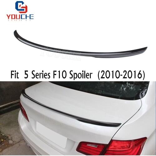 F10 M5 M-performance Style for BMW 5 Series F10 4-door Sedan 2010 - 2017 520i 528i 535i 530i Carbon Fiber Spoiler