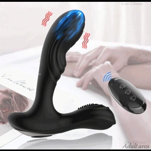 Prostate Massager Vibrating Anal Plug Male and Female Vibrator Anal Sex Toys Couple Flirting G-Spot Masturbation Adult Products