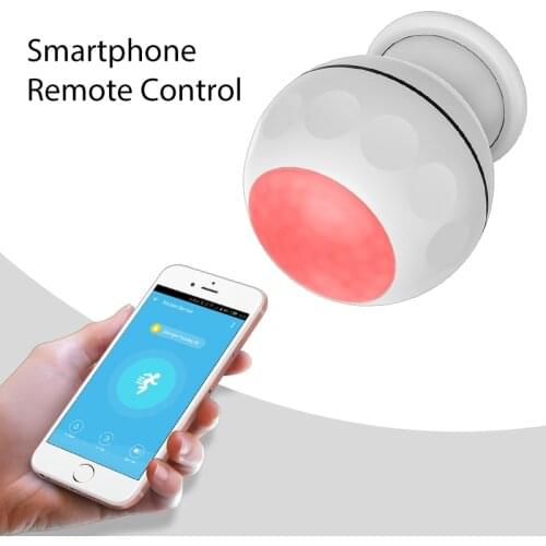 Z-Wave Plus PIR Motion Sensor Smart Home Automation Modules Human Motion Alarm Sensor Voice Control Home Security System