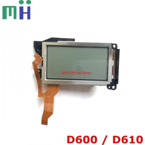 Second-hand For Nikon D600 D610 Top LCD Display Screen Camera Repair Spare Part