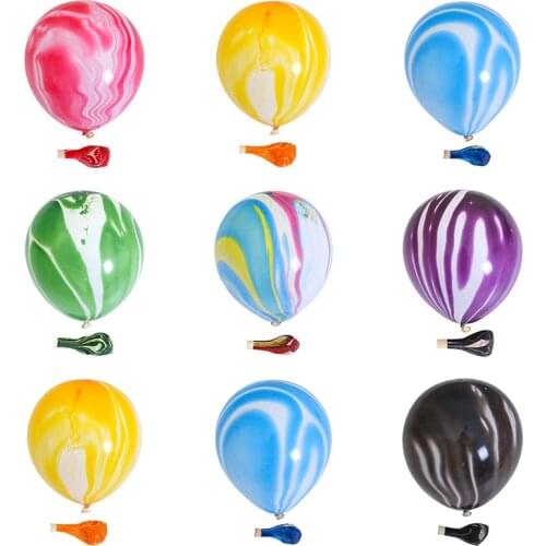 10 inch 2.2 g thick agate balloon cloud latex balloon special hotel birthday party layout wedding decoration wholesale