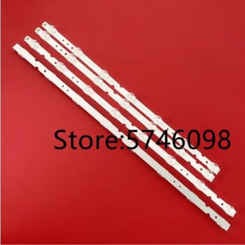 4piece/lot FOR TCL55A660U/55V2 4C-LB5507-HR02J 4C-LB5508-HR02J LCD TV backlight bar aluminium 100%new 6V