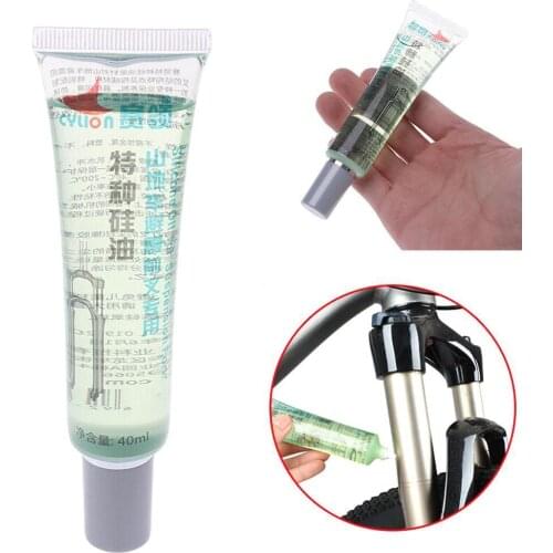 40ml Bike Suspension Oil Front Fork Lubricating Anti-rust Special Cycling Silicone Oil Bike Suspension Mountain Oil Damping H0W3