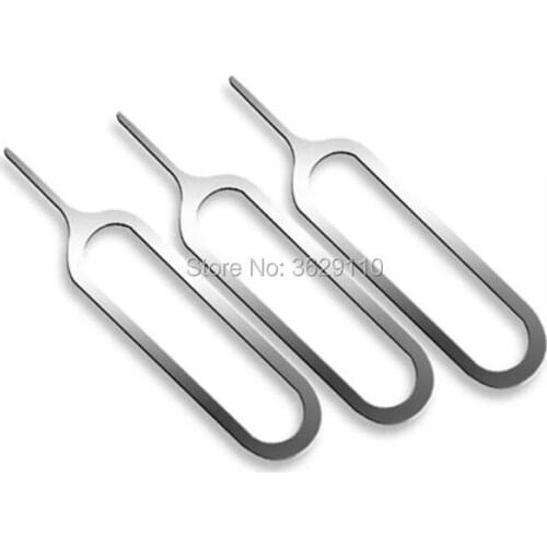 ** 5000pcs/lot ** Sim Card Ejector Tool Sim Card Tray Eject Pin Key Tool For iPhone 4 4s 5g 5c 5s 6 6s 7 plus for Mobile phones