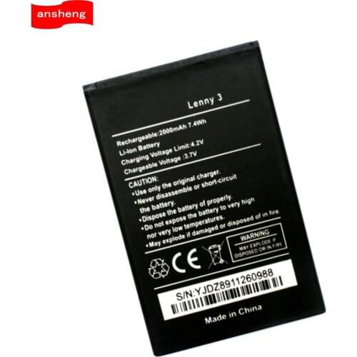 High Quali 2000mAh LENNY 3 Battery For Wiko LENNY 3 Smartphone