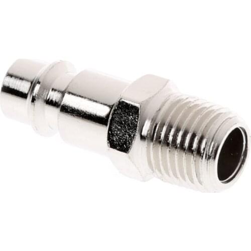 Euro Air Line Hose Fitting Connector Quick Release 1/4 Inch BSP Male Thread Drop Shipping