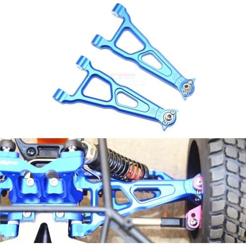 GPM LOSI 1/10 BAJA REY Desert truck RTR Upgrade accessories Metal aluminum alloy Front upper A arm