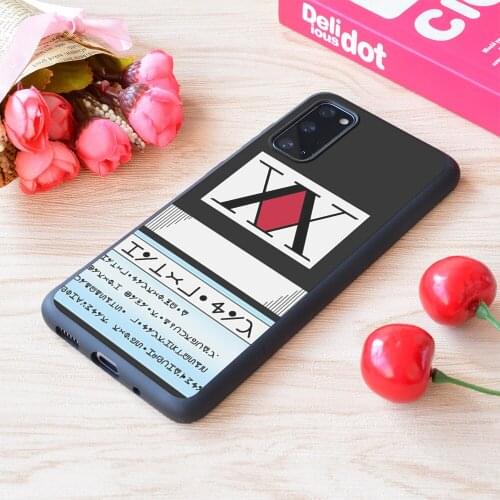 For Samsung Galaxy Hxh License Print Soft Matt Phone Case