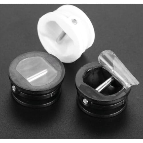 New 25mm Diameter Nylon Plastic Surfboard Leash Plug SUP Board Longboard Leg Foot Rope Round Cup Deck Plugs Surfing Accessories