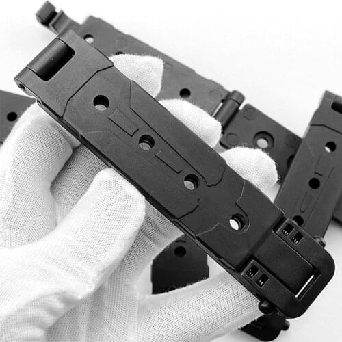 1Piece MOLLE-LOK Scabbard K Sheath Waist Clip System Scabbard Waist Clip KYDEX Scabbard Transportation Molle System Buckle