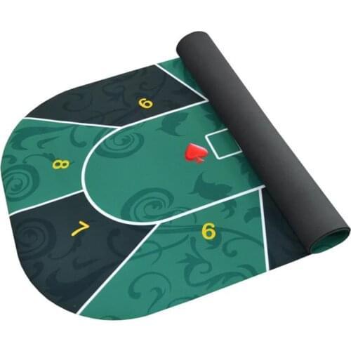 Portable Poker Table Mat Texas Hold Em Poker Mat With Carry Tube Round Tablecloth Mantel Mesa Christmas Tablecloth Tafelkleed
