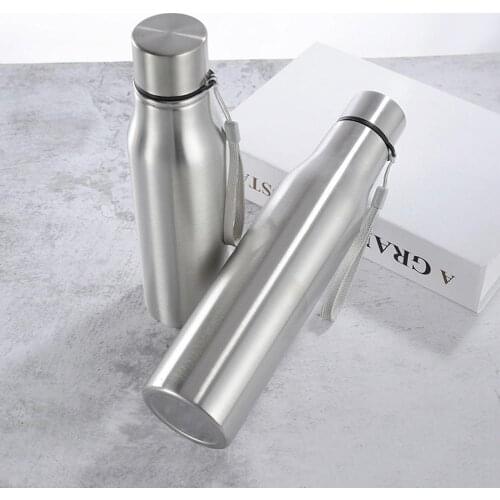 750 / 1000ml portable stainless steel thermos sports bottle leak-proof cup riding outdoor sports kitchen appliances