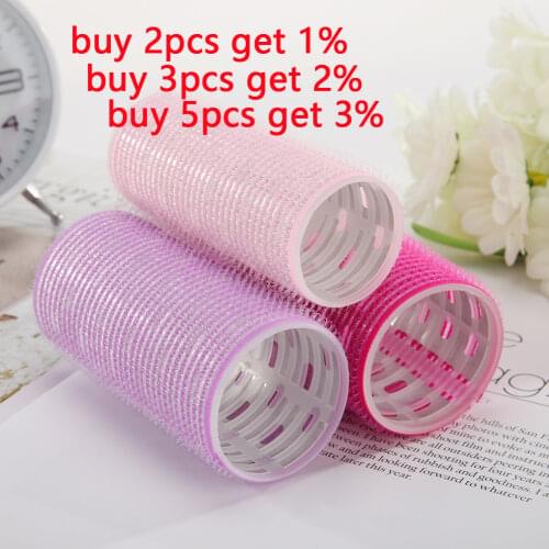 Hairdressing Home Use DIY Magic Large Self-Adhesive Hair Rollers Styling Roller Roll Curler Beauty Tool