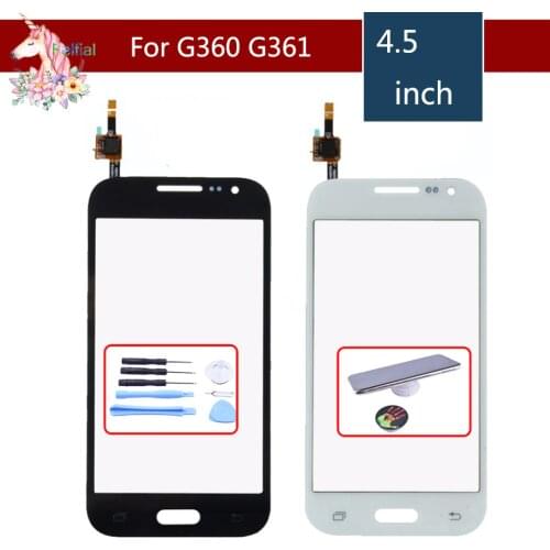 For Samsung Galaxy DUOS Core Prime G360 G360H G3608 G361 G361H G361F Touch Screen Digitizer Sensor Glass Lens Panel Replacement