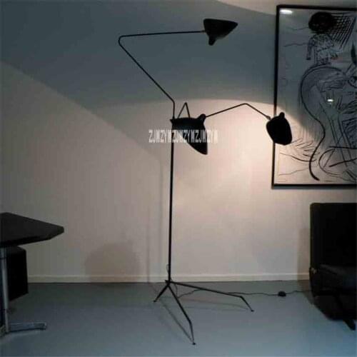 Nordic Post-modern Fashion L4013-3 Floor Lamp Oblique 3-head Creative Art Lamp Living Room Office Study Room Floor Lamp 220V