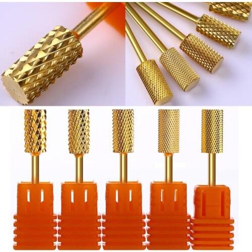Nail Drill Bit Replacement Milling Cutter for Electric Machine Drills Pedicure Mill Bits Files Nail Art Pedicure Equipment Tool