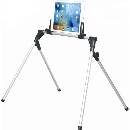 SMOYN Adjustable Foldable Arm Tripod Tablet Phone Holder Stand Aluminum Alloy Support For 4-13 Inch iPhone iPad Pro 12.9 Mount