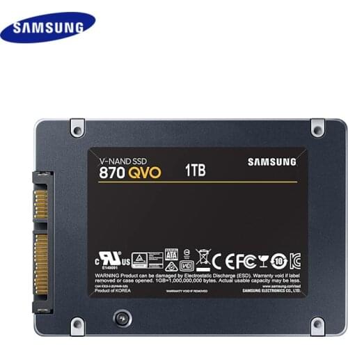 SAMSUNG 870 QVO QLC SSD 1TB 2TB 4TB 2.5‘’ Internal Solid State Drive SATA V-NAND Hard Drive For PC Desktop Laptop