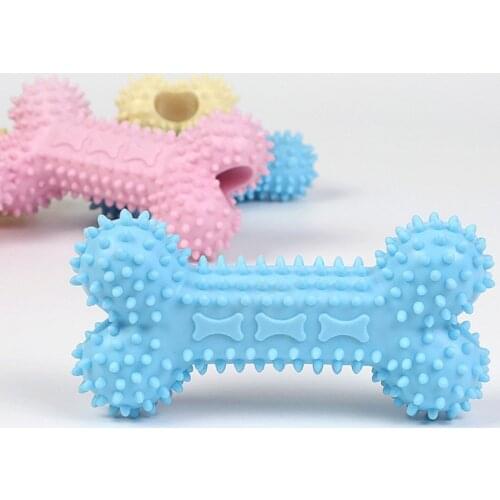 Dog ToothBrush Dog Toys Pet Chew Toys Remove Bad Breath Cleaning Dog Tooth Toy For Small Puppy Bone Shape Toy Safe non-toxic