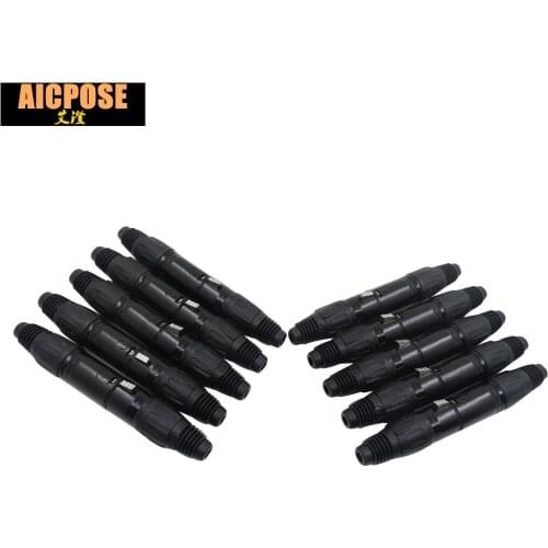 10sets 3-PIN XLR metal Connector for DMX Cable, LED PAR stage lights dmx cable dj equipment