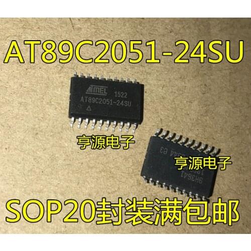 5pcs AT89C2051 AT89C2051-24SU 20