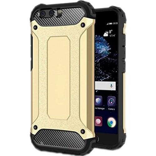 For Huawei P10 Lite Phone Case Huawei P10 Lite Case Heavy Duty Silicone Rubber Armor Bumper Shock Proof Hard Cover