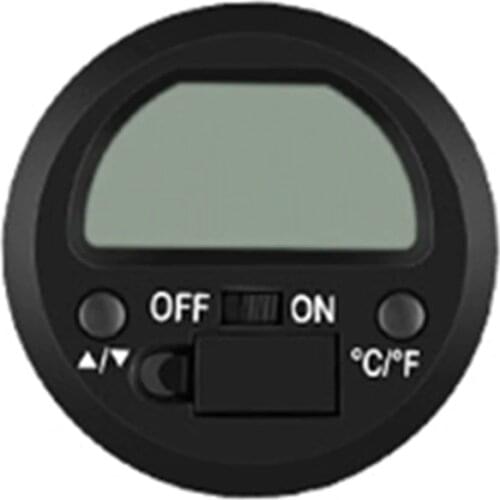 Digital Hygrometer, Small Round Cigar Humidor Humidity Gauge, is Also Suitable for Guitar Cases, Pet Incubators Box