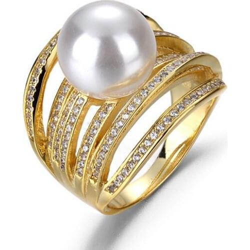 Janekelly Design Luxury Statement Stackable Ring For Women Wedding Cubic Zircon Engagement Dubai Punk Bridal Top Finger Ri