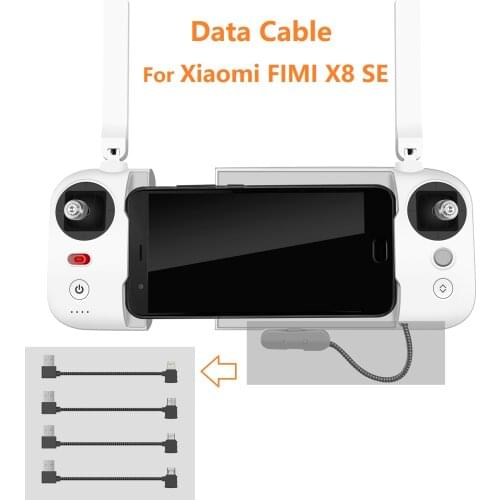 Data Cable For Xiaomi FIMI X8 SE USB Connected Charging Line Controller IOS Android Type-C Data Cable For Xiaomi FIMI X8 SE Camera Drone Accessories