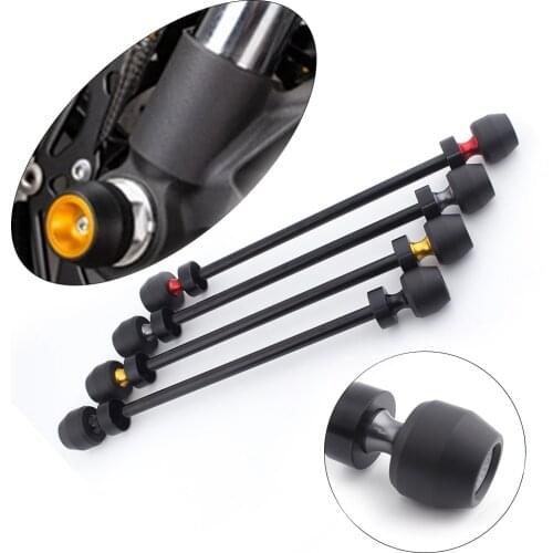 Motorcycle Rear Axle Fork Wheel Crash Slider Rod For Ducati Scrambler 800 Aluminum Protector Guard