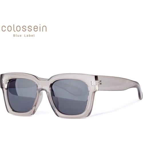 COLOSSEIN Fashion Sunglasses Women Loves Oversize Square Frame Eyewear 2020 Summer Glasses New Trend for Men lentes de sol mujer