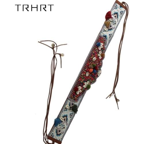 Woman Belt Gypsy Bohemian style Turkish Bohemian Shimmy Fashion Dance Body Chain Ethnic Sash Belt Dresses