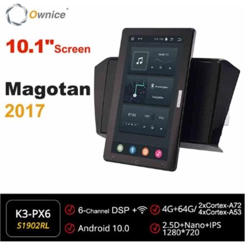 1280*720 Android 10.0 Car Radio forVW Magotan 2017 Multimedia Video Audio GPS Player head Unit Auto 10.1 Inch Rotatable