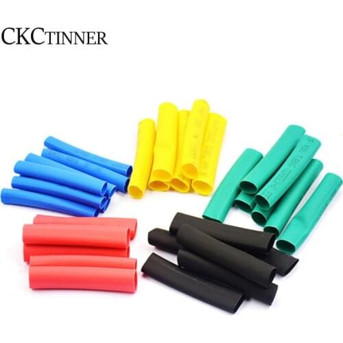 164Pcs/pack Polyolefin Assorted Heat Shrink Tubing Insulation Shrinkable Tube Wrap Wire Cable